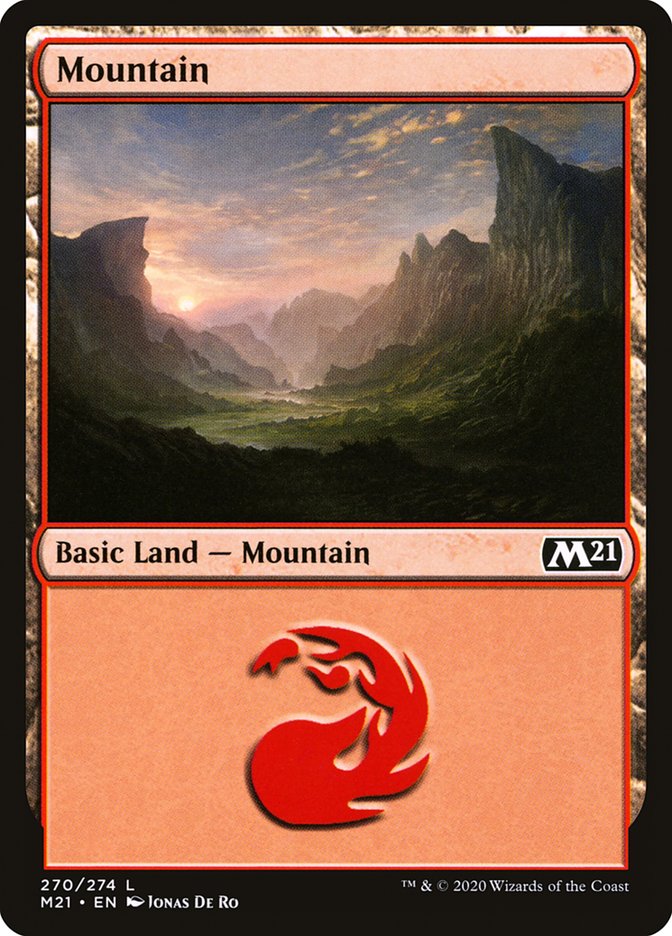 Mountain (270) [Core Set 2021] | Clutch Gaming