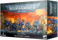 Warhammer 40,000 - Space Marines - Devastator Squad | Clutch Gaming