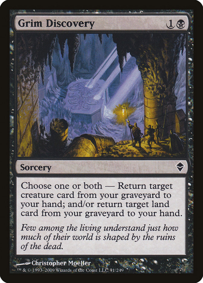 Grim Discovery [Zendikar] | Clutch Gaming