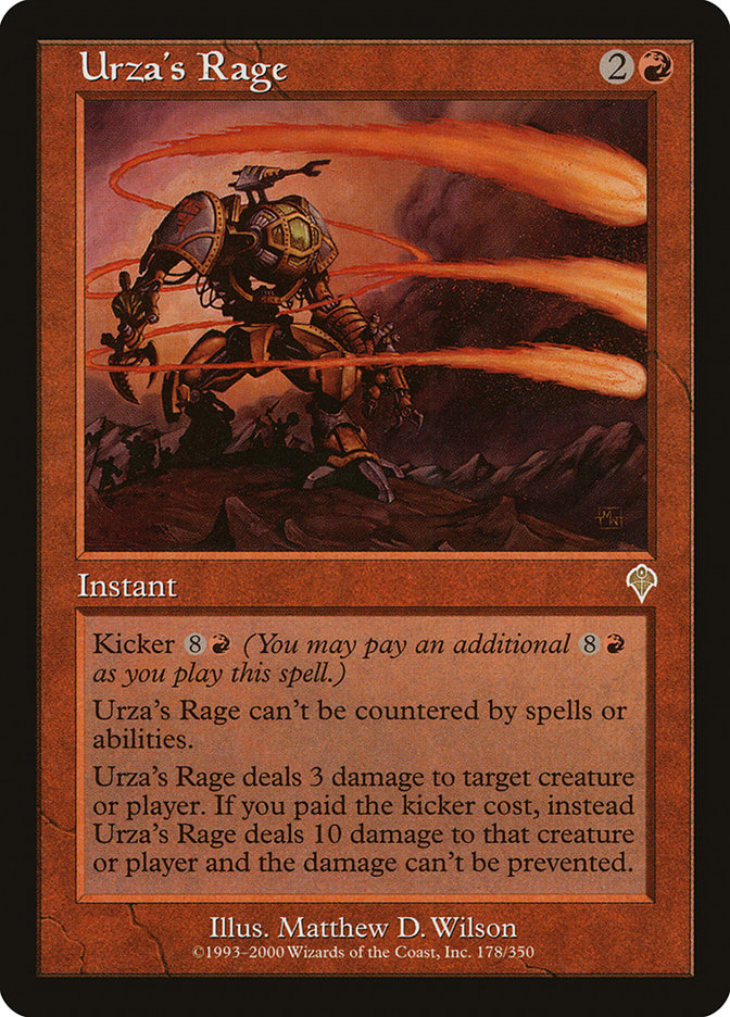 Urza's Rage [Invasion] | Clutch Gaming