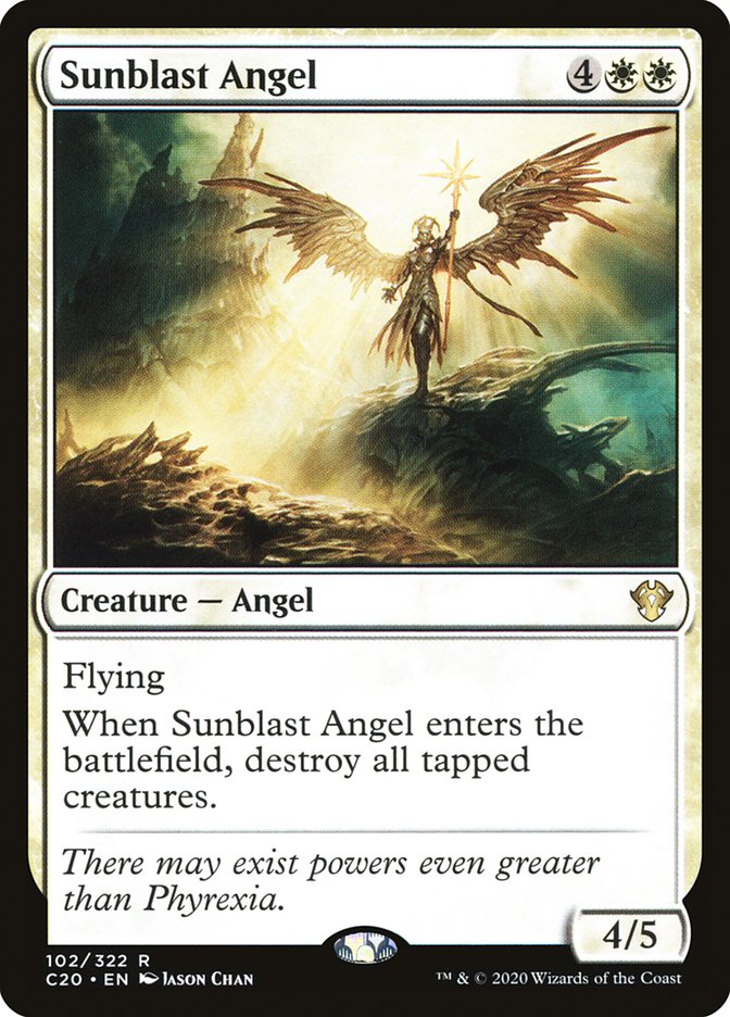 Sunblast Angel [Commander 2020] | Clutch Gaming