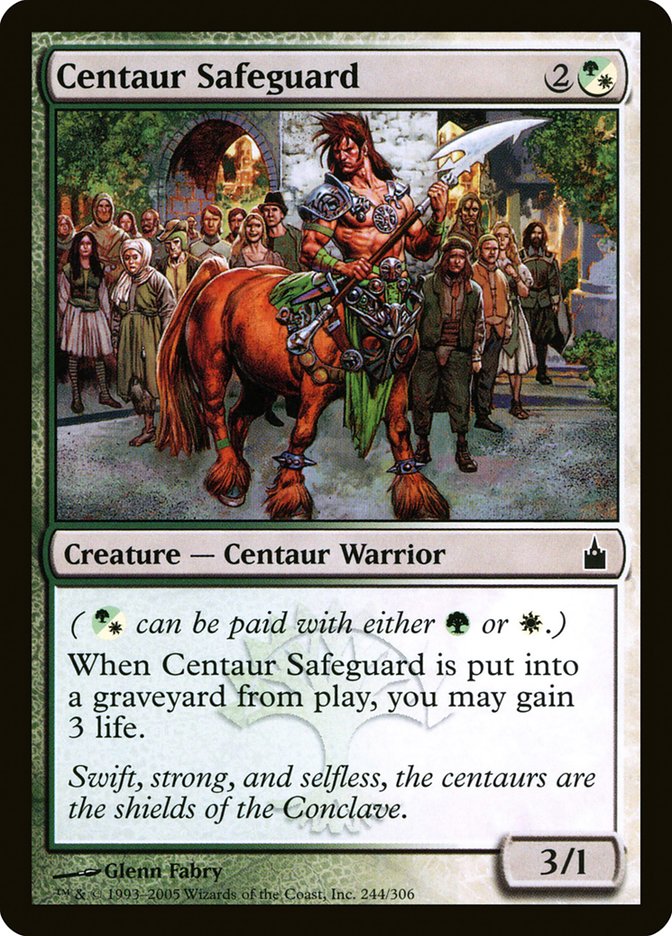 Centaur Safeguard [Ravnica: City of Guilds] | Clutch Gaming