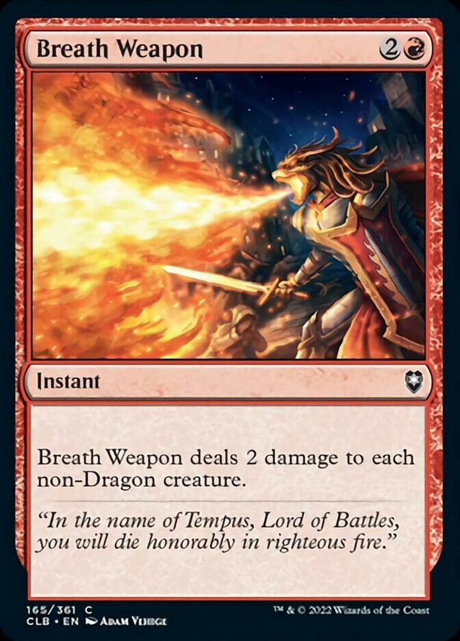 Breath Weapon [Commander Legends: Battle for Baldur's Gate] | Clutch Gaming