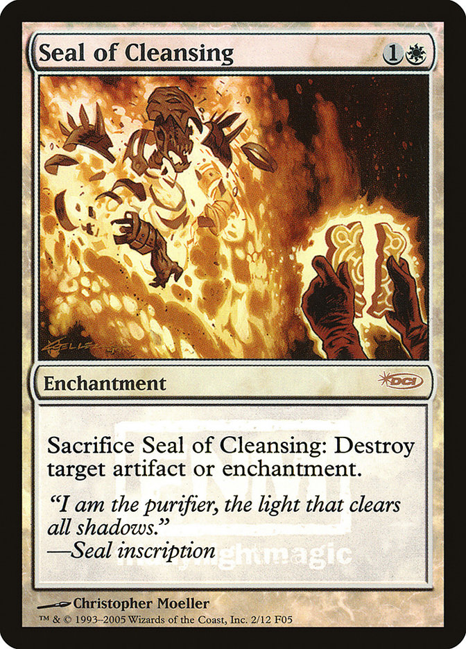 Seal of Cleansing [Friday Night Magic 2005] | Clutch Gaming