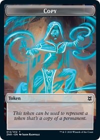 Copy // Illusion Double-Sided Token [Zendikar Rising Tokens] | Clutch Gaming