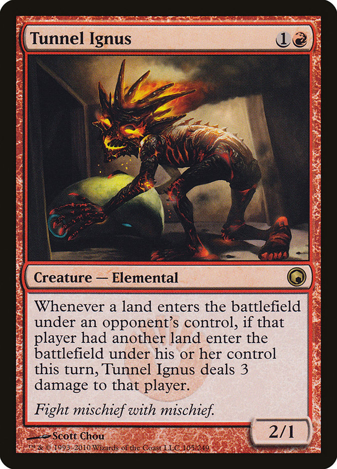 Tunnel Ignus [Scars of Mirrodin] | Clutch Gaming