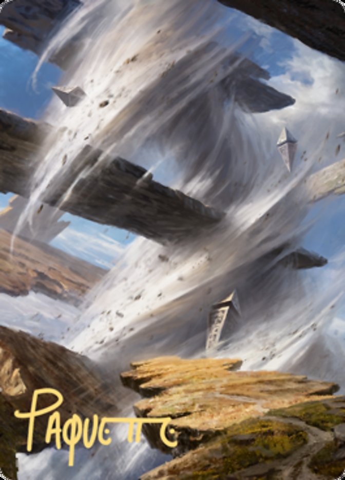 Plains 2 Art Card (Gold-Stamped Signature) [Zendikar Rising Art Series] | Clutch Gaming