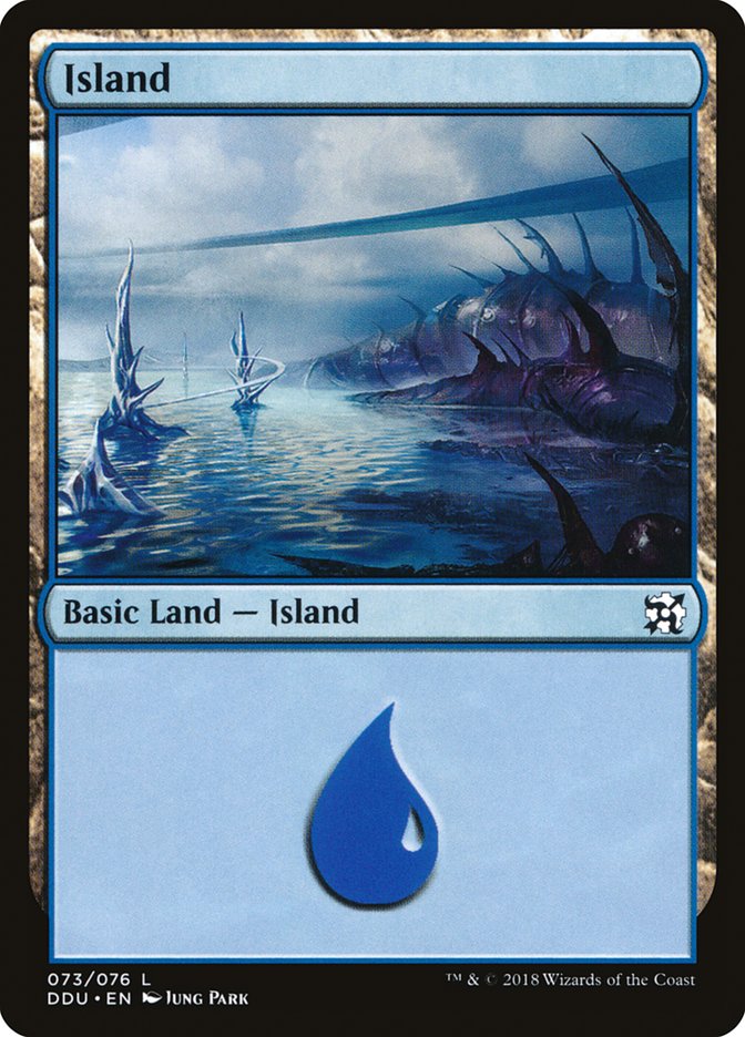 Island (73) [Duel Decks: Elves vs. Inventors] | Clutch Gaming