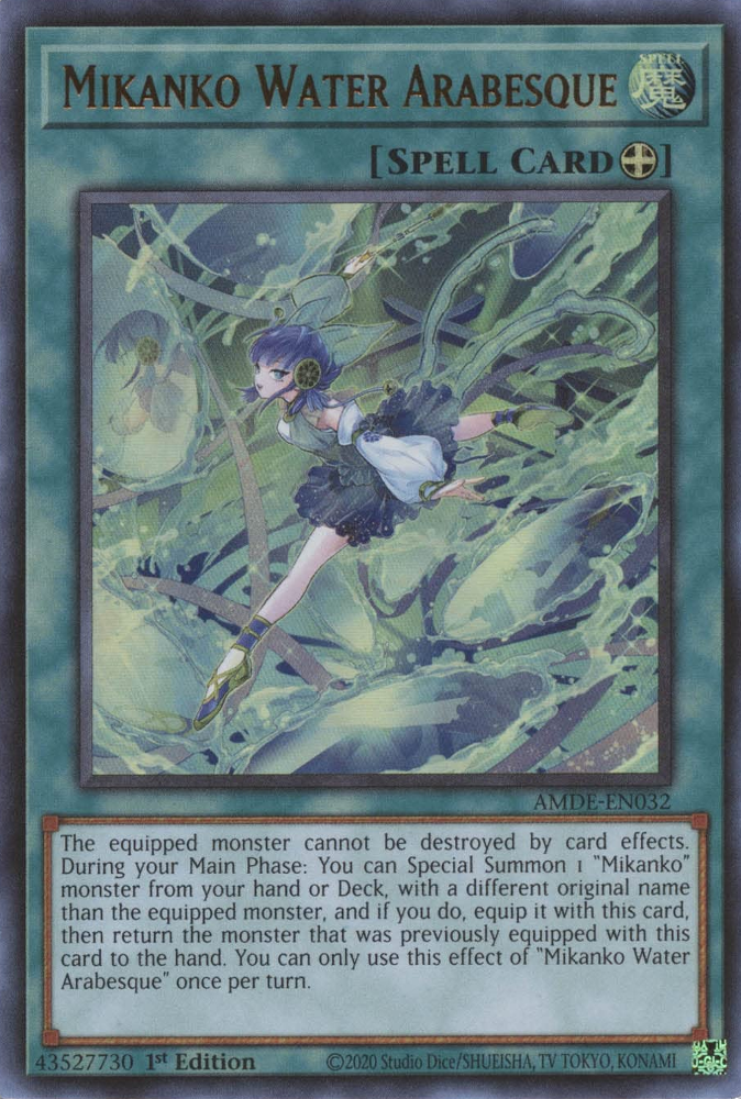 Mikanko Water Arabesque [AMDE-EN032] Ultra Rare | Clutch Gaming