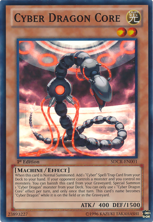 Cyber Dragon Core [SDCR-EN001] Super Rare | Clutch Gaming