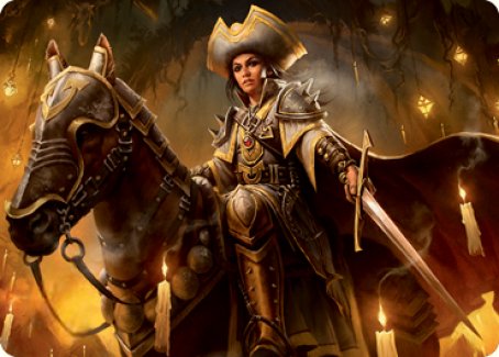 Seasoned Cathar Art Card [Innistrad: Midnight Hunt Art Series] | Clutch Gaming