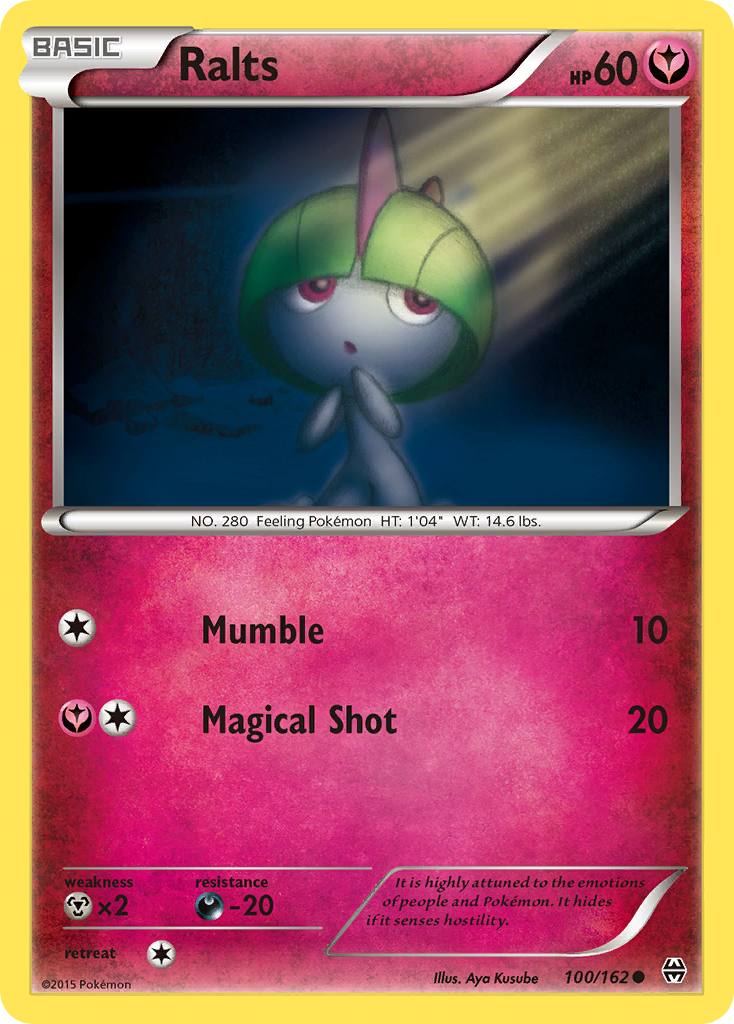 Ralts (100/162) [XY: BREAKthrough] | Clutch Gaming