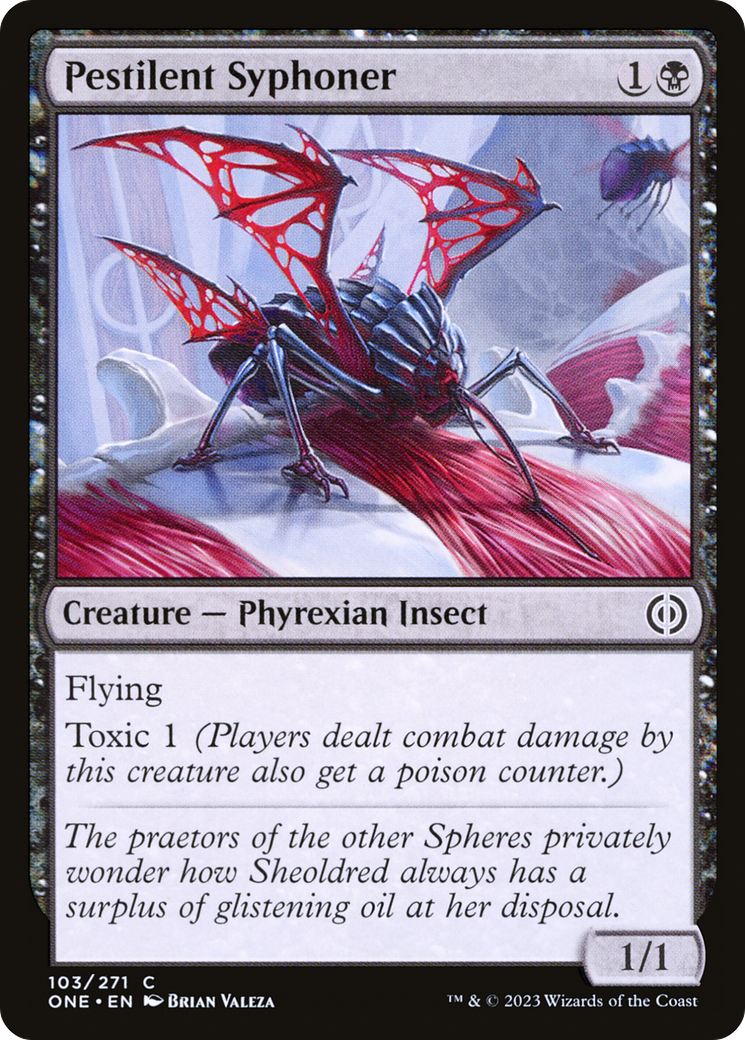 Pestilent Syphoner [Phyrexia: All Will Be One] | Clutch Gaming