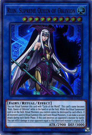 Ruin, Supreme Queen of Oblivion [OP08-EN004] Super Rare | Clutch Gaming