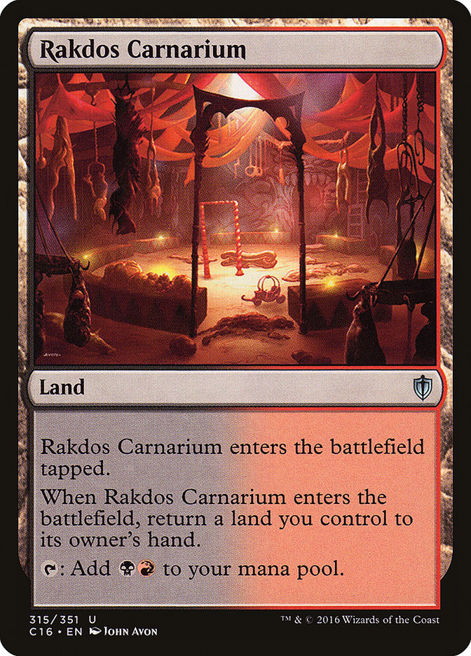 Rakdos Carnarium [Commander 2016] | Clutch Gaming