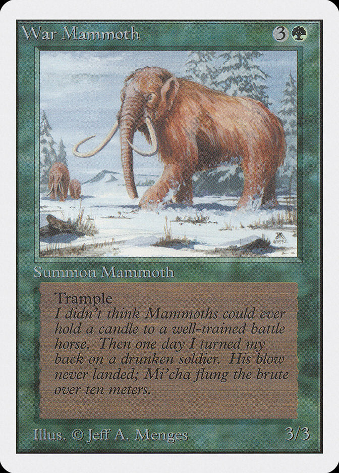 War Mammoth [Unlimited Edition] | Clutch Gaming