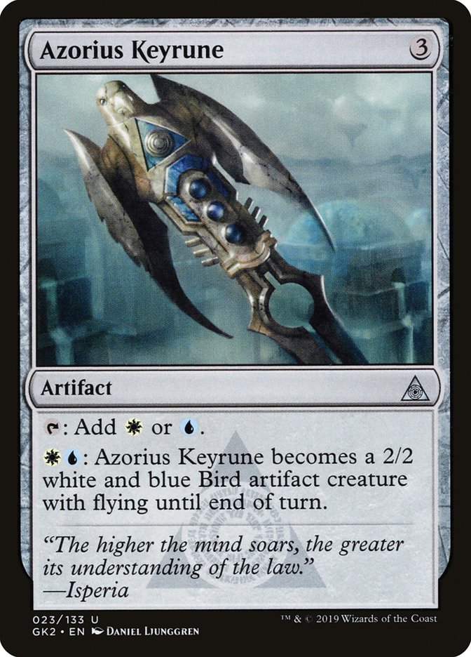 Azorius Keyrune [Ravnica Allegiance Guild Kit] | Clutch Gaming