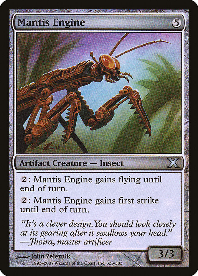 Mantis Engine (Premium Foil) [Tenth Edition] | Clutch Gaming