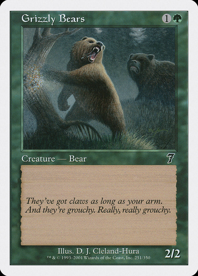 Grizzly Bears [Seventh Edition] | Clutch Gaming