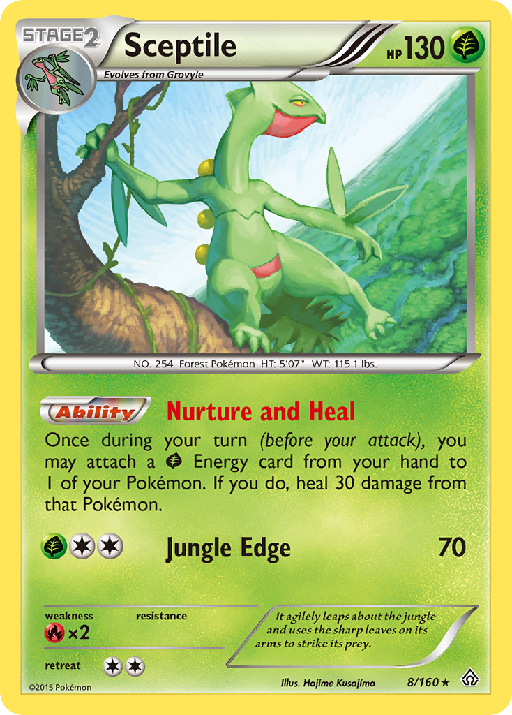 Sceptile (8/160) [XY: Primal Clash] | Clutch Gaming