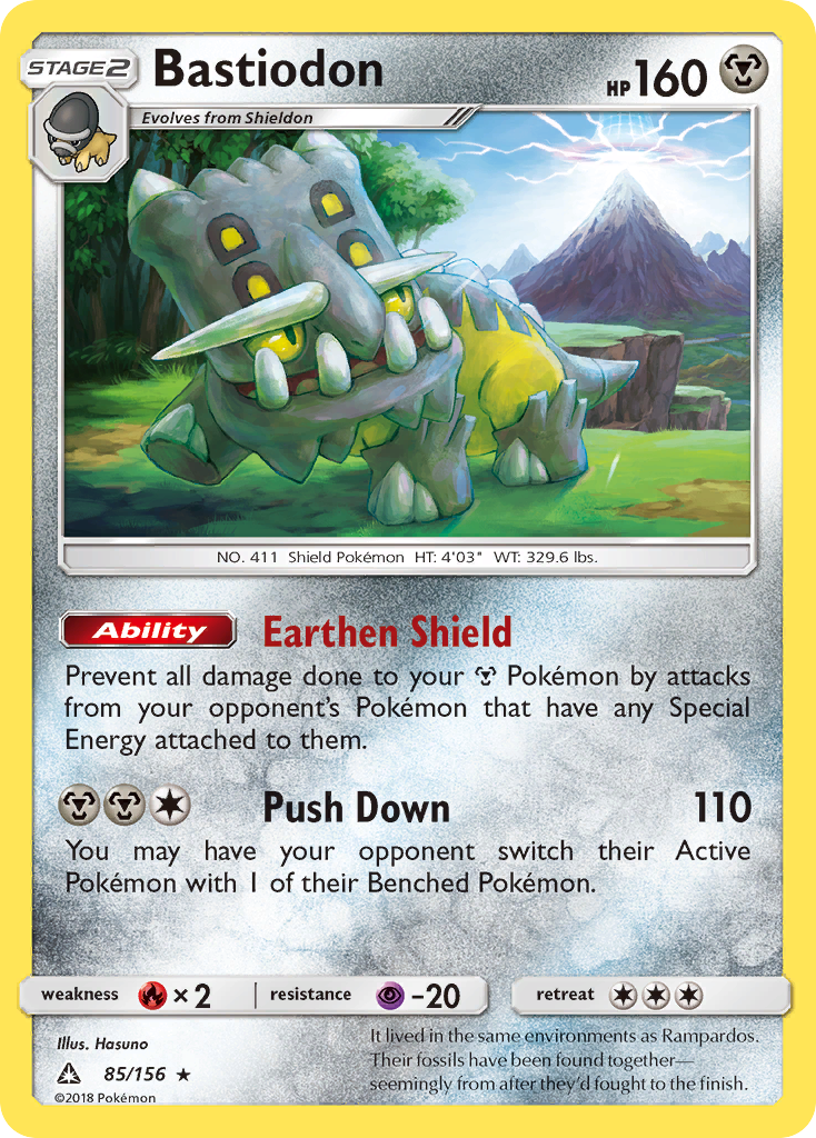 Bastiodon (85/156) [Sun & Moon: Ultra Prism] | Clutch Gaming