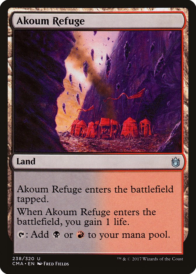 Akoum Refuge [Commander Anthology] | Clutch Gaming