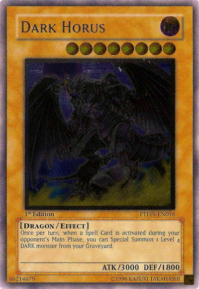 Dark Horus [PTDN-EN016] Ultimate Rare | Clutch Gaming