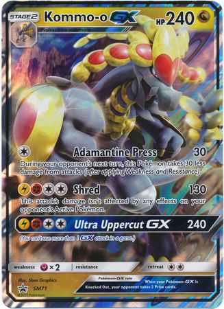 Kommo-o GX (SM71) (Jumbo Card) [Sun & Moon: Black Star Promos] | Clutch Gaming