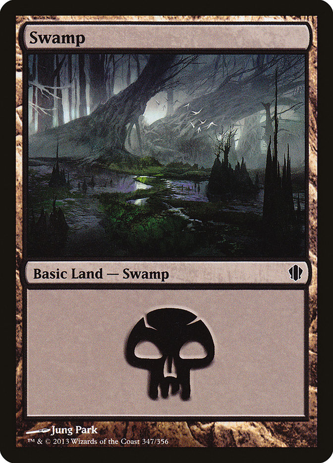 Swamp (347) [Commander 2013] | Clutch Gaming