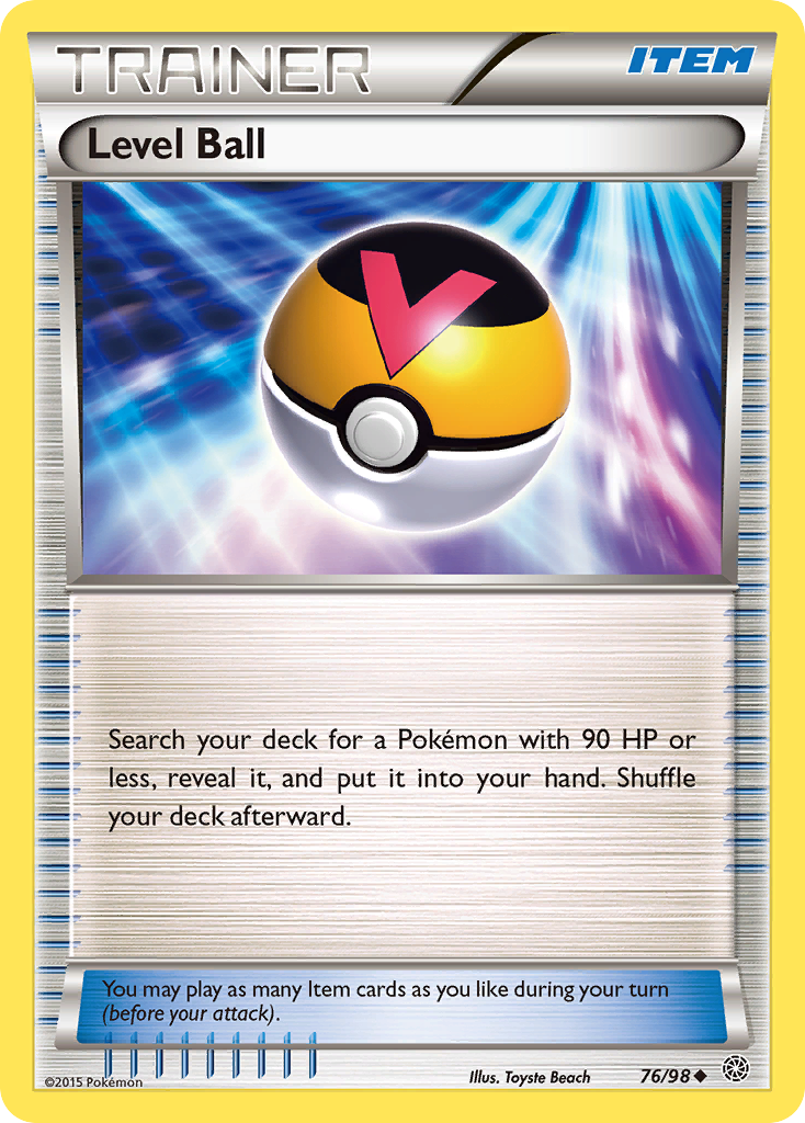 Level Ball (76/98) [XY: Ancient Origins] | Clutch Gaming