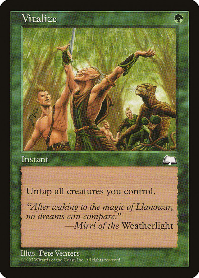 Vitalize [Weatherlight] | Clutch Gaming