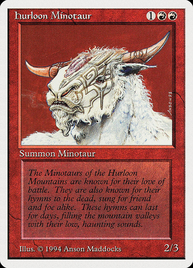 Hurloon Minotaur [Summer Magic / Edgar] | Clutch Gaming