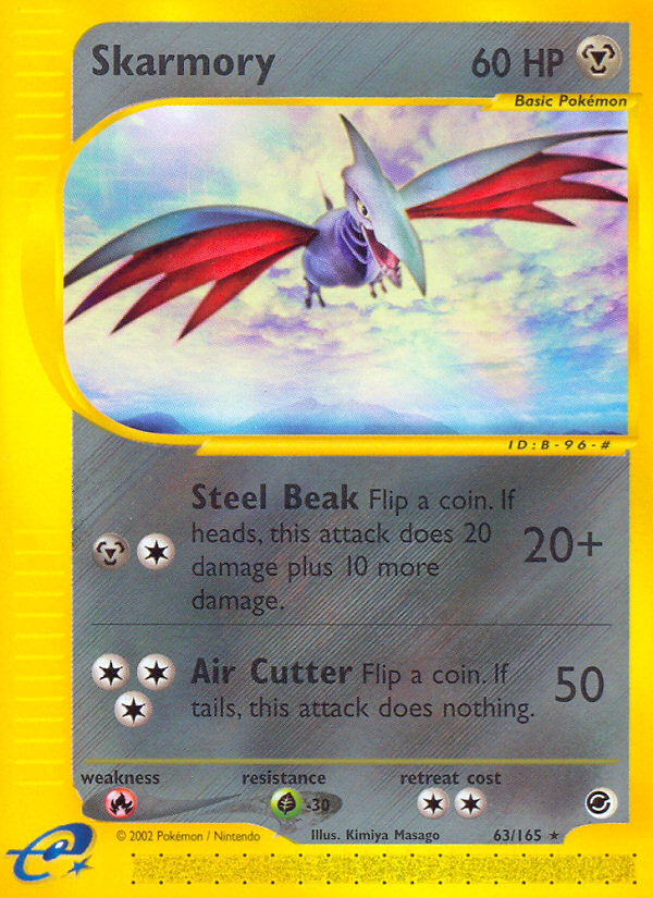 Skarmory (63/165) [Expedition: Base Set] | Clutch Gaming