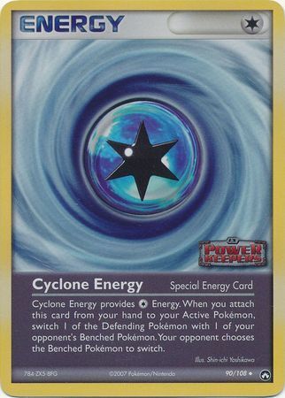 Cyclone Energy (90/108) (Stamped) [EX: Power Keepers] | Clutch Gaming