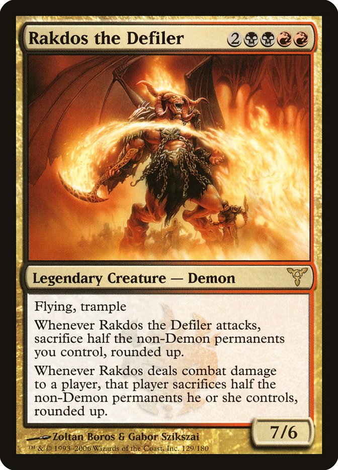 Rakdos the Defiler [Dissension] | Clutch Gaming