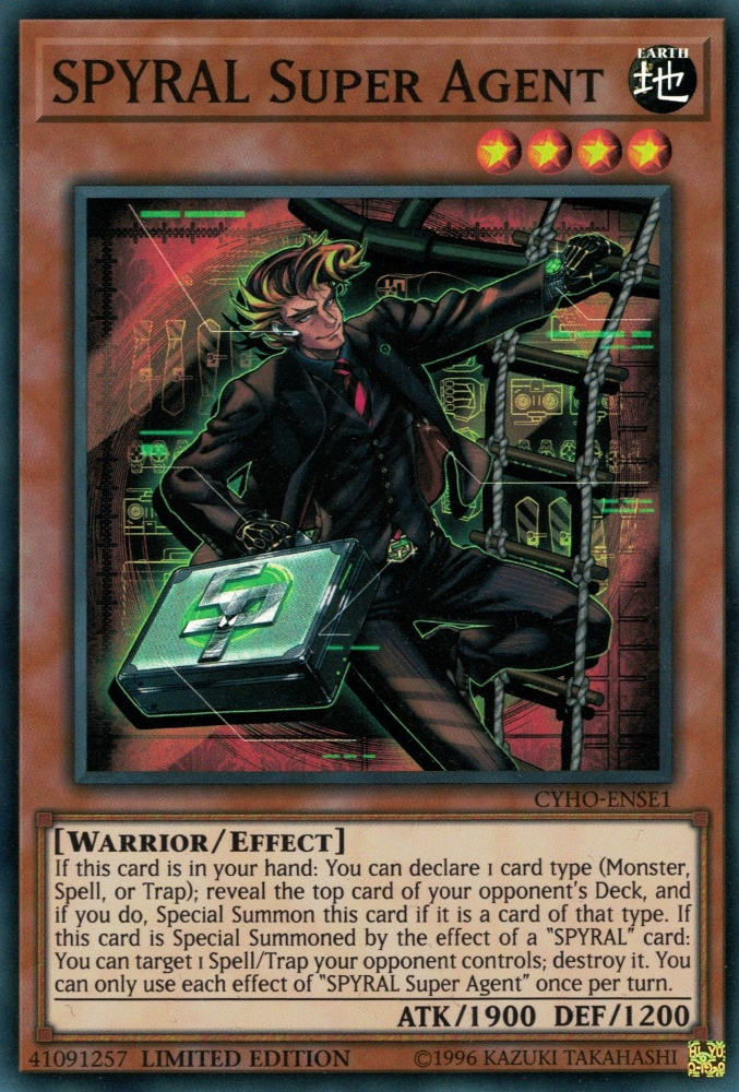 SPYRAL Super Agent [CYHO-ENSE1] Super Rare | Clutch Gaming