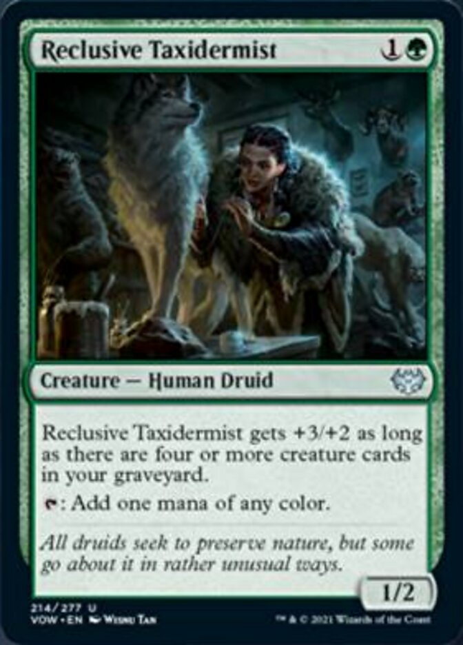 Reclusive Taxidermist [Innistrad: Crimson Vow] | Clutch Gaming