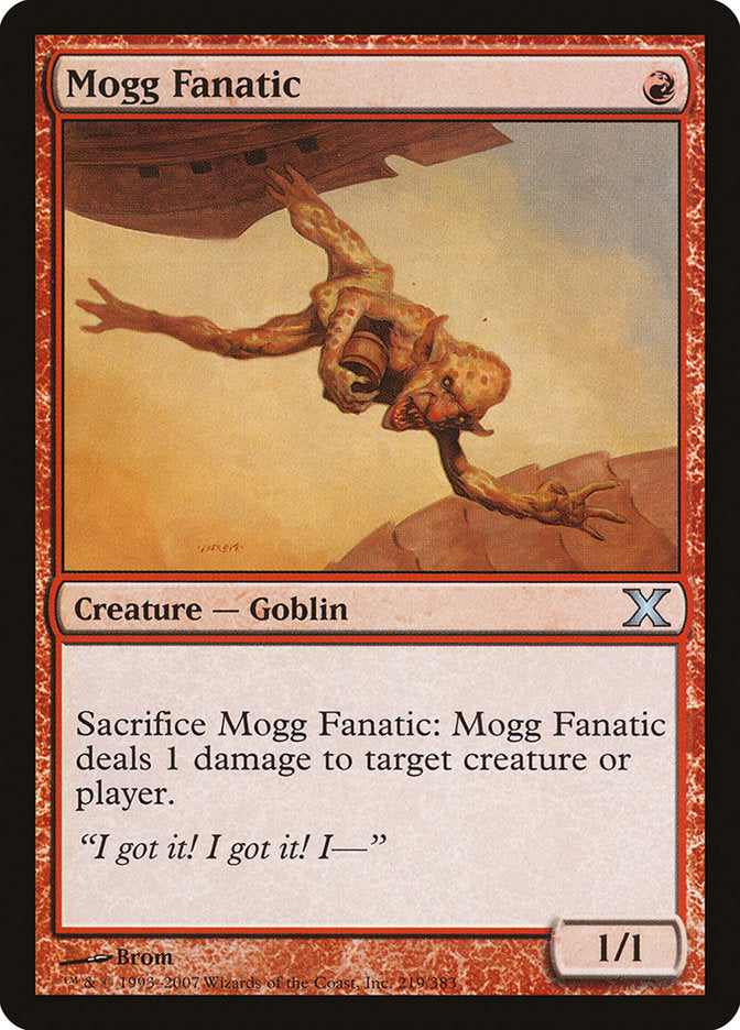 Mogg Fanatic [Tenth Edition] | Clutch Gaming