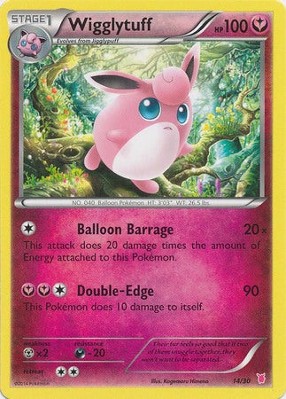 Wigglytuff (14/30) [XY: Trainer Kit 1 - Wigglytuff] | Clutch Gaming