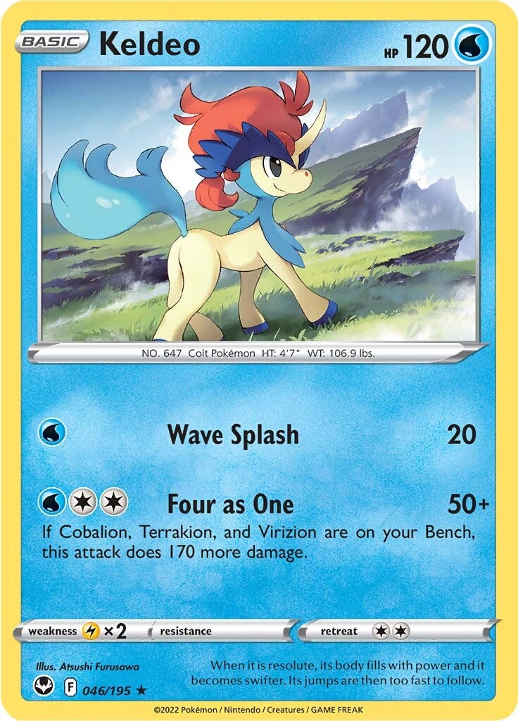 Keldeo (046/195) [Sword & Shield: Silver Tempest] | Clutch Gaming