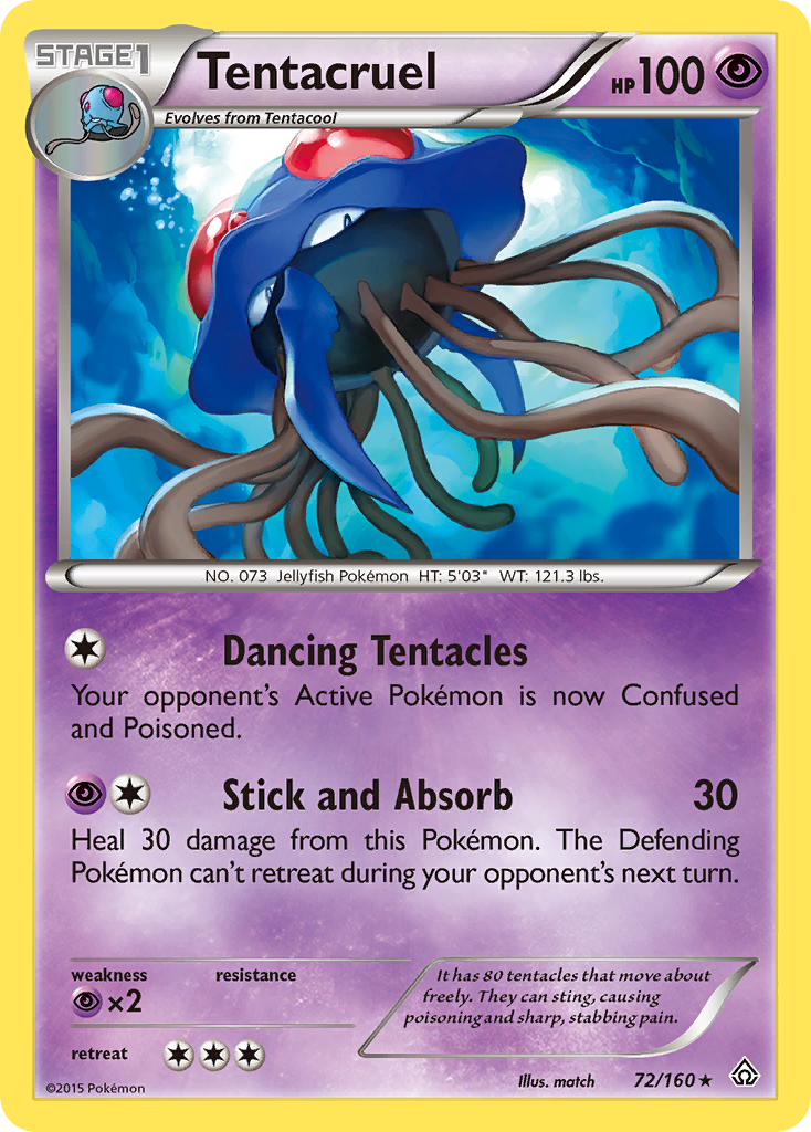 Tentacruel (72/160) [XY: Primal Clash] | Clutch Gaming