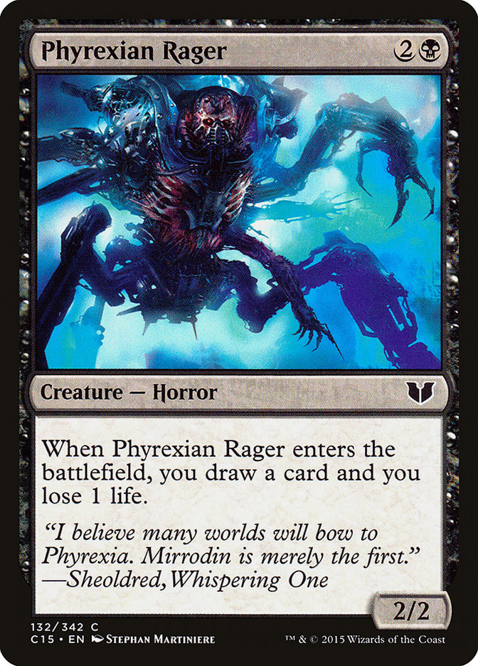 Phyrexian Rager [Commander 2015] | Clutch Gaming