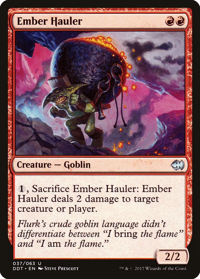 Ember Hauler [Duel Decks: Merfolk vs. Goblins] | Clutch Gaming