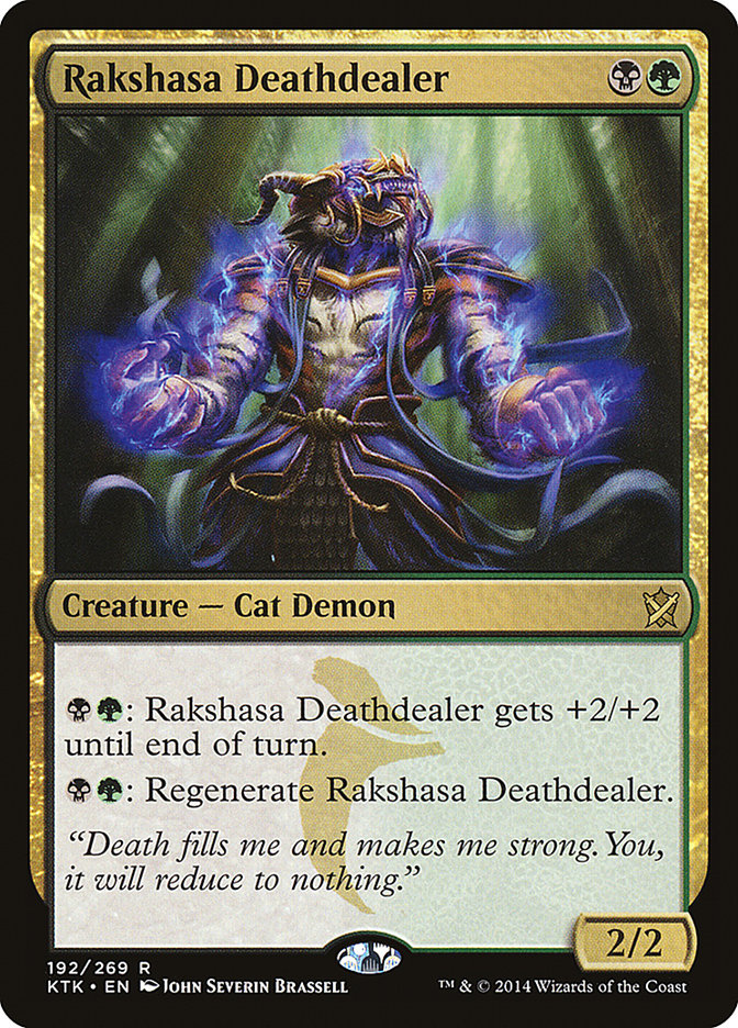 Rakshasa Deathdealer [Khans of Tarkir] | Clutch Gaming