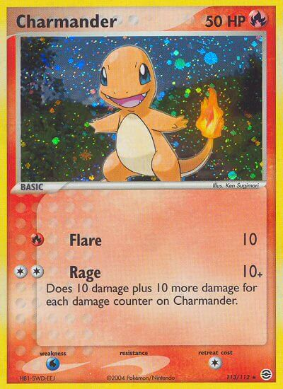 Charmander (113/112) [EX: FireRed & LeafGreen] | Clutch Gaming