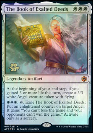 The Book of Exalted Deeds [Dungeons & Dragons: Adventures in the Forgotten Realms Prerelease Promos] | Clutch Gaming