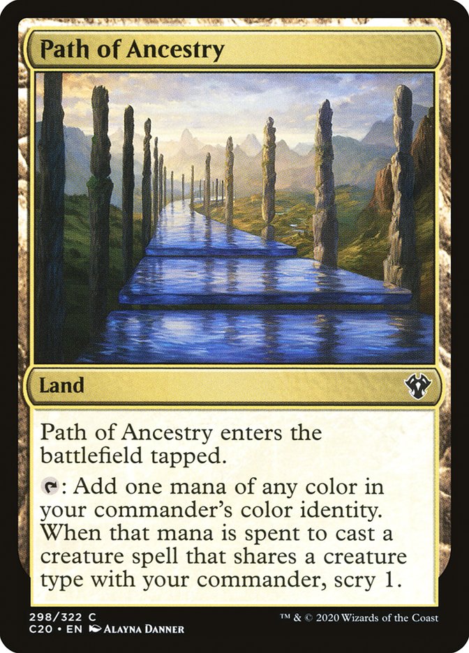 Path of Ancestry [Commander 2020] | Clutch Gaming