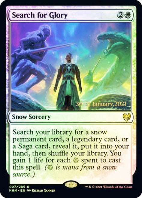 Search for Glory [Kaldheim Prerelease Promos] | Clutch Gaming