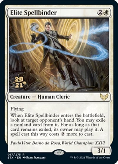 Elite Spellbinder [Strixhaven: School of Mages Prerelease Promos] | Clutch Gaming