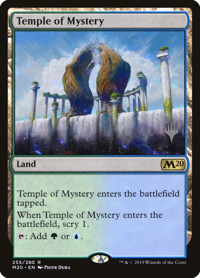 Temple of Mystery (Promo Pack) [Core Set 2020 Promos] | Clutch Gaming